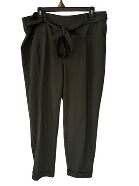 NYCC Dark Green High Waisted Trousers